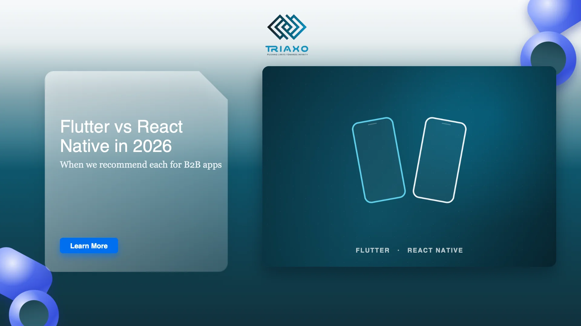 Flutter vs React Native in 2026: When We Recommend Each for B2B Apps