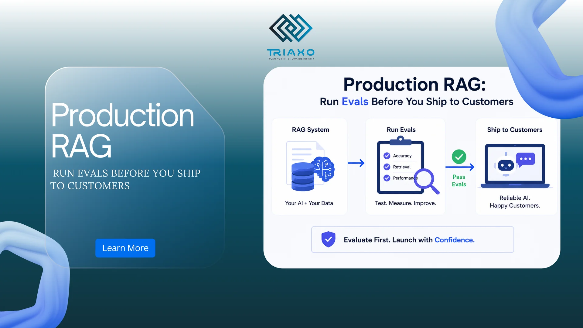 Production RAG: run evals before you ship to customers