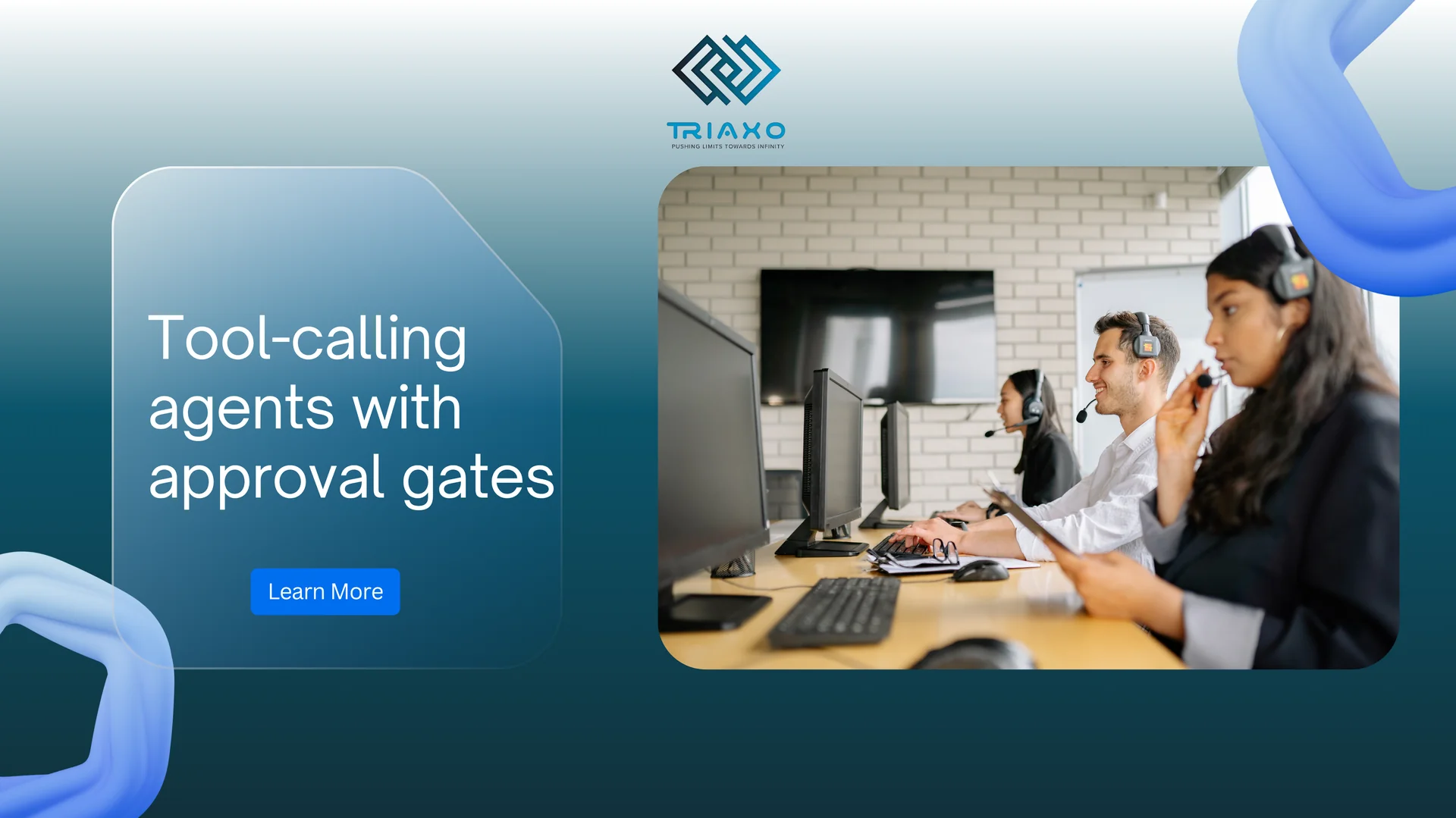 Tool-calling agents with approval gates