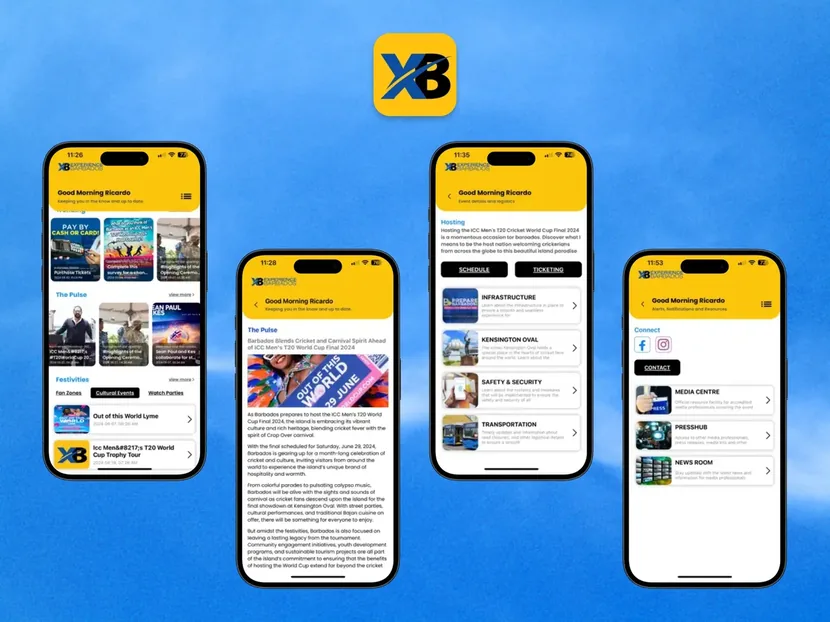 Experience Barbados — Triaxo project