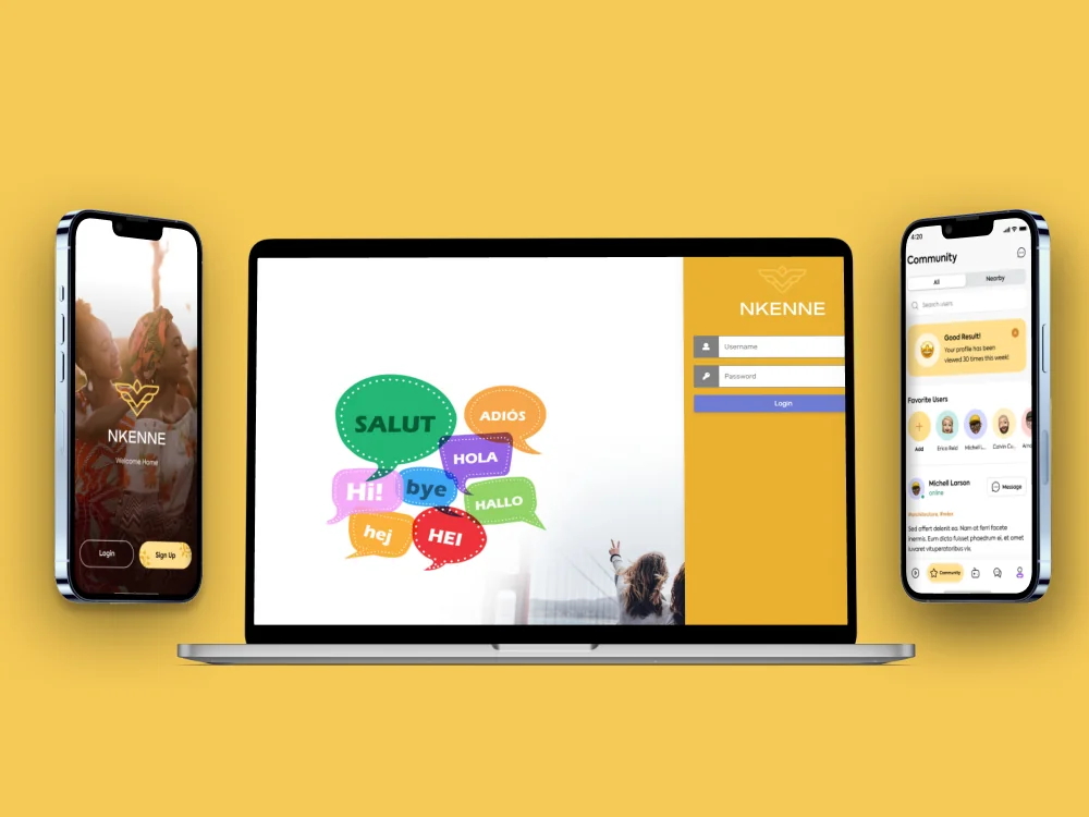 Language Learning App with Admin Panel — Triaxo project