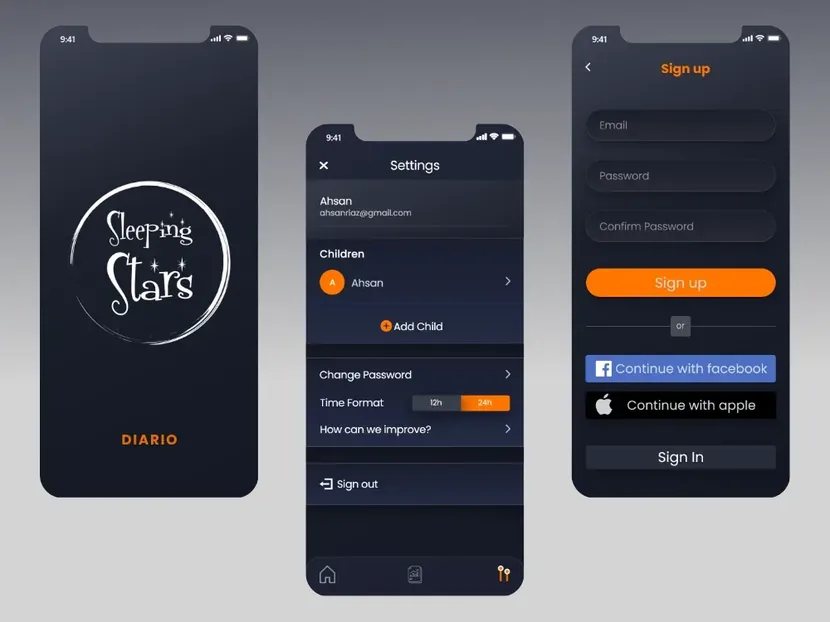 Sleeping Stars — Triaxo project