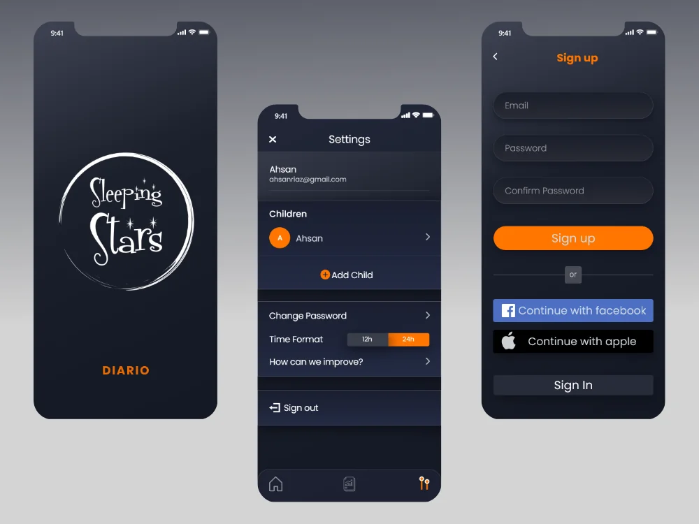Sleeping Stars — Triaxo project