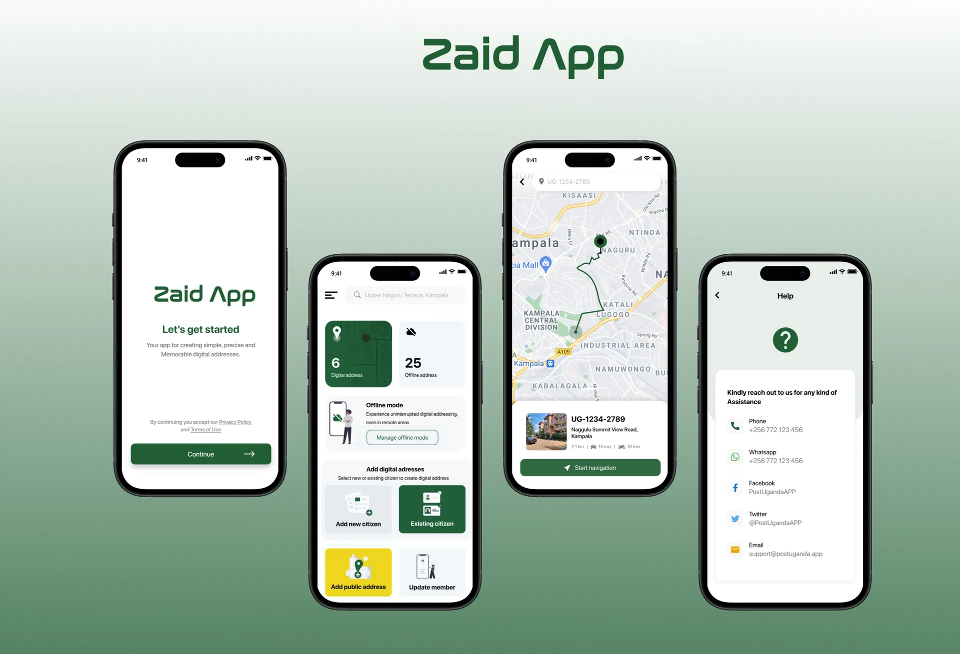 Zaid App — Triaxo project