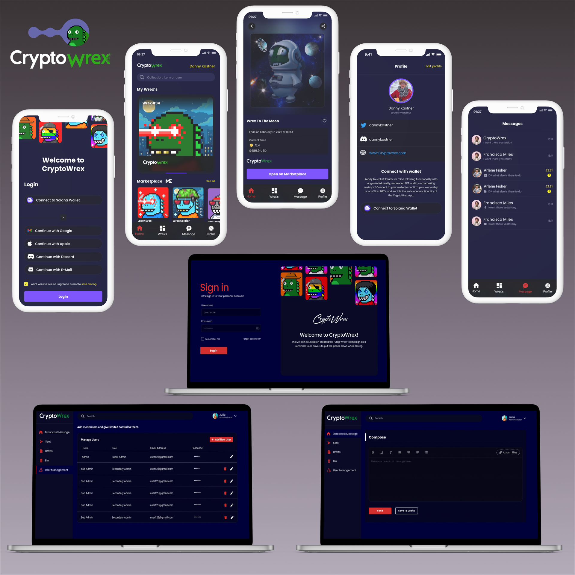 Crypto App — Triaxo project