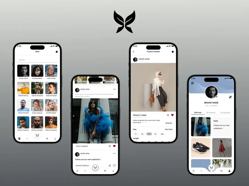 Female Clothing Multi-Vendor App — Triaxo project