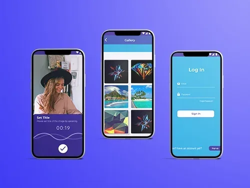 Image Taking App — Triaxo project
