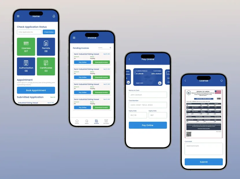 License Management App — Triaxo project