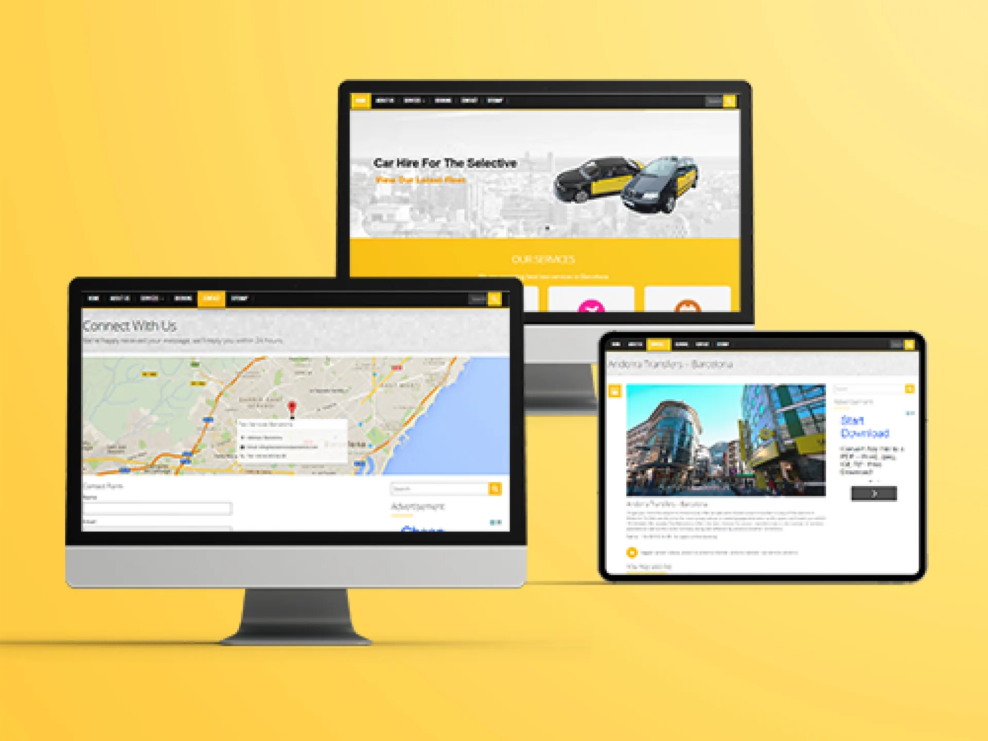 Taxi Booking App — Triaxo project