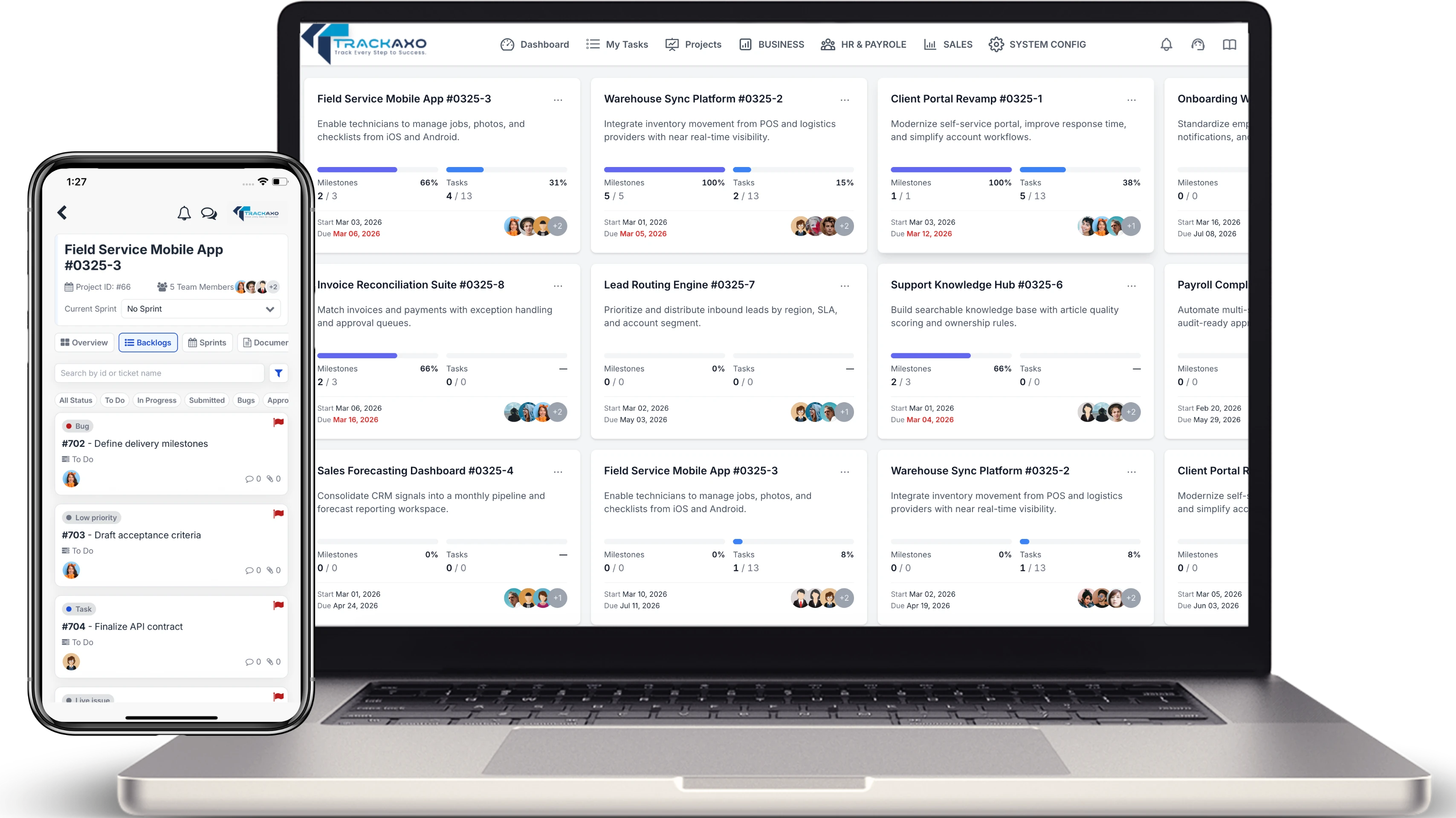 TrackAxo — Project Management